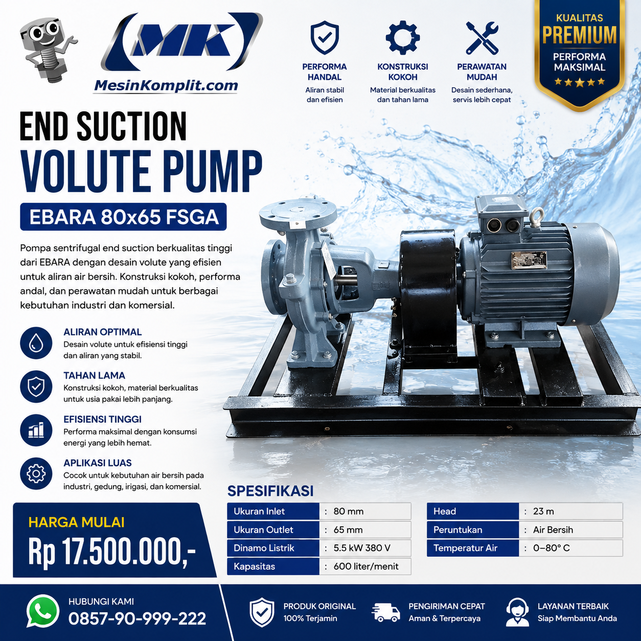Pompa 3 Inch Ebara (PMP-0...